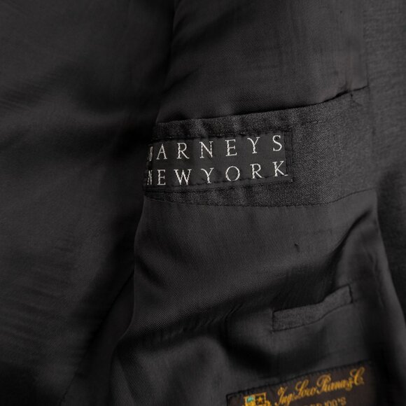 HUGO BOSS Loro Piana Super 100's charcoal grey wool blazer 42L - Picture 6 of 11